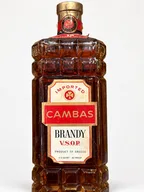 Cambas Brandy V.S.O.P. — 4/5 quart / 80 proof label (B0049)