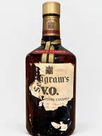 Seagram's V.O. Canadian whisky — heavily torn label (B0057)