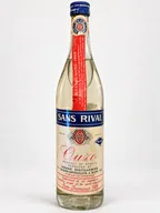 Sans Rival Ouzo — blue cap / red vertical strip (B0098)